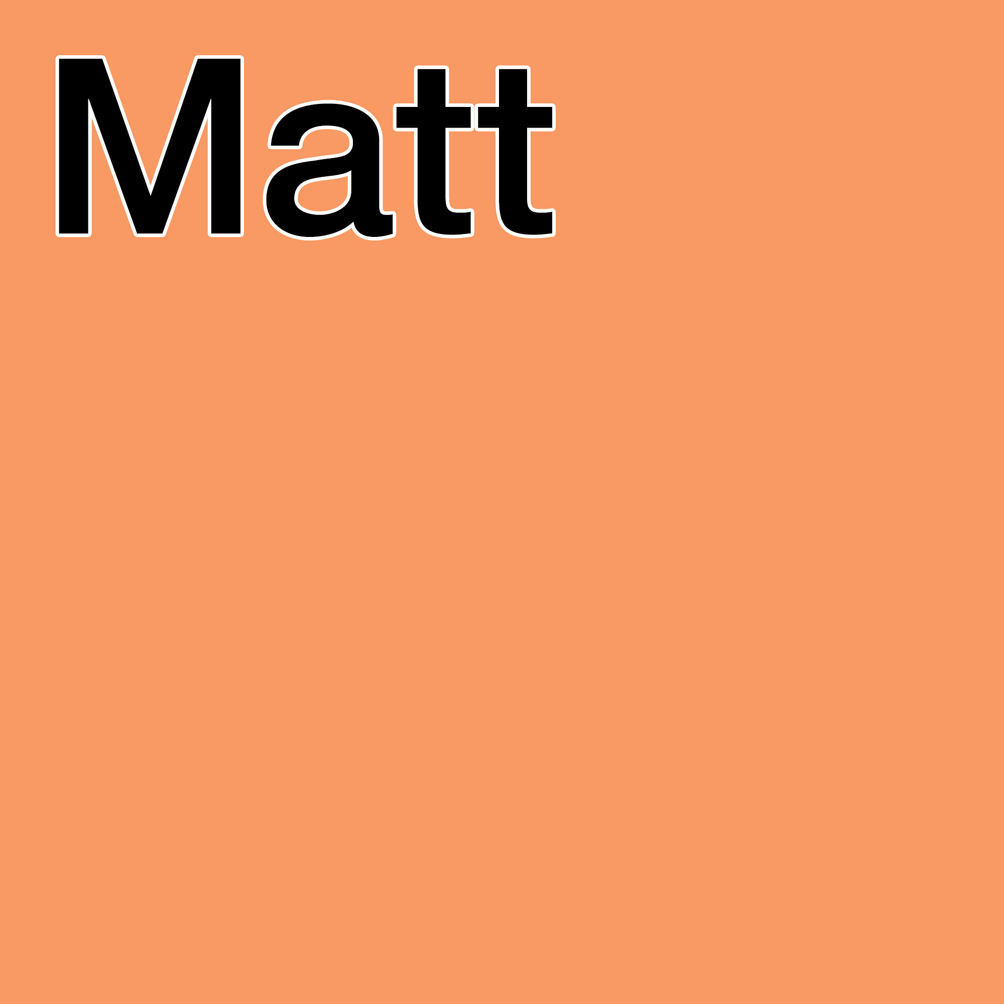 PLA Matt Orange