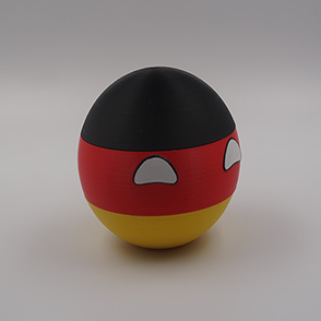 3D Druck - Deutschlandball